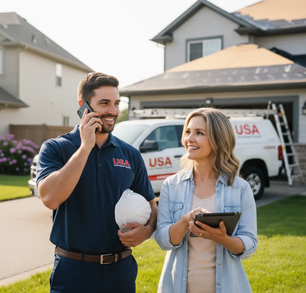 USA Roof Repair Experts customer support in Oakville